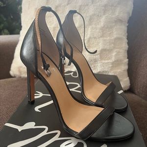 Black strap heels, Banana Republic Holland shoe